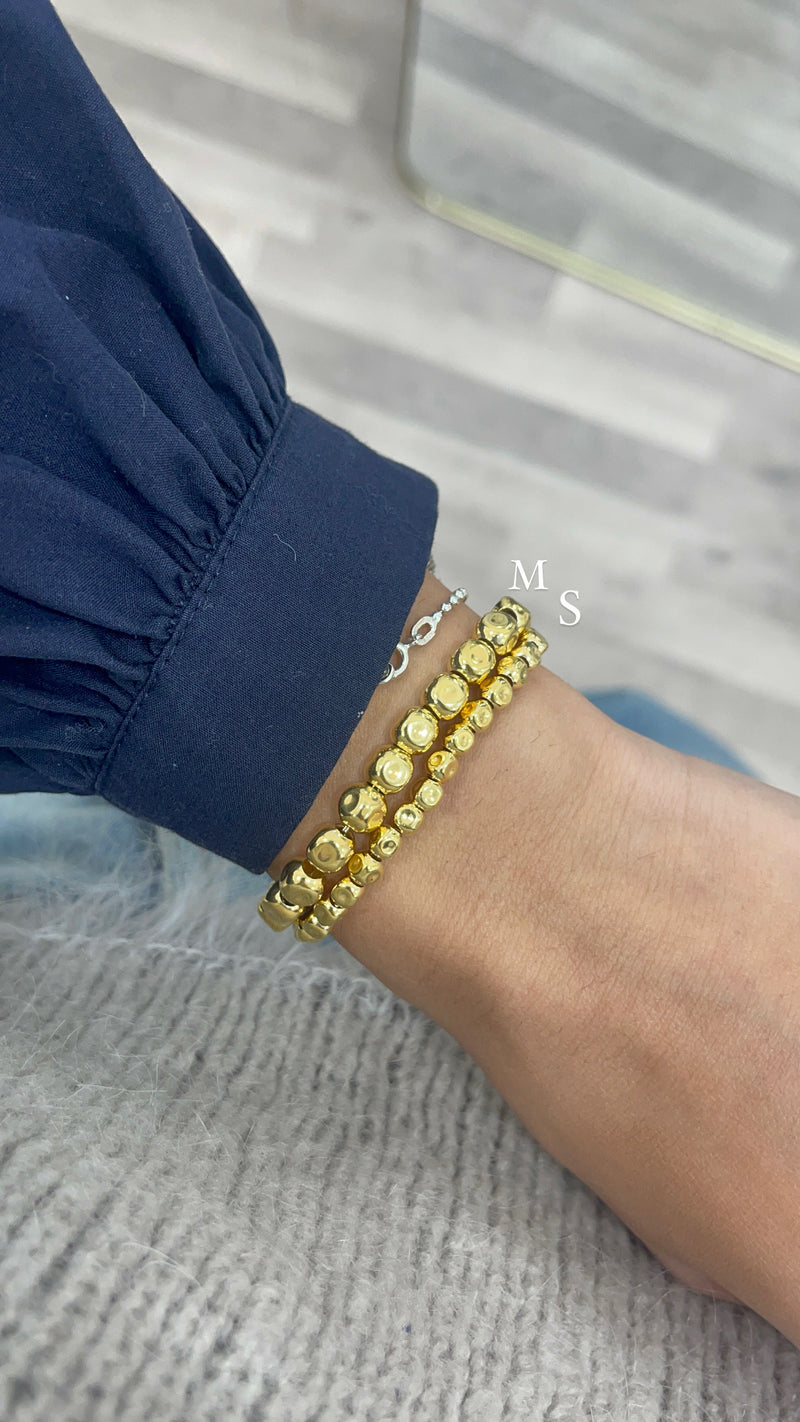 Bracciale Dadini gold “s”