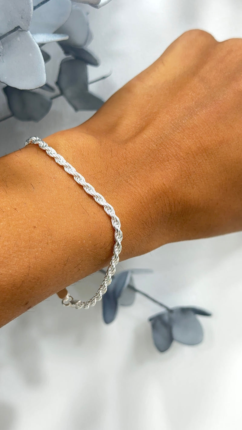 bracciale treccia misura S