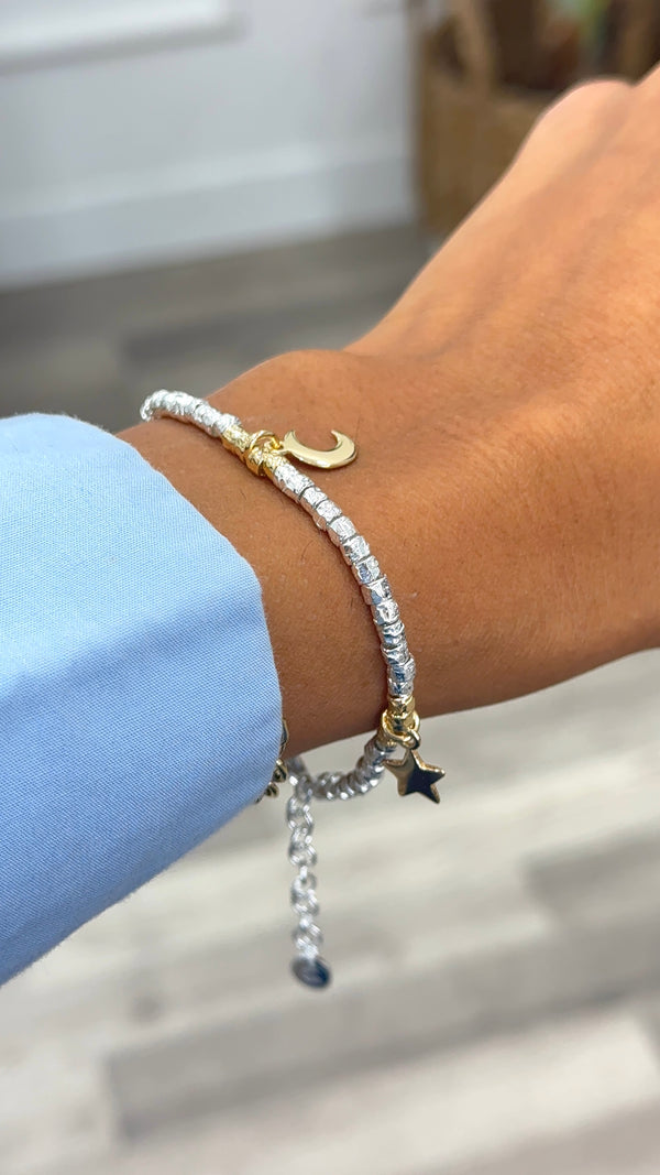 Bracciale Pepite e charms of the Sky