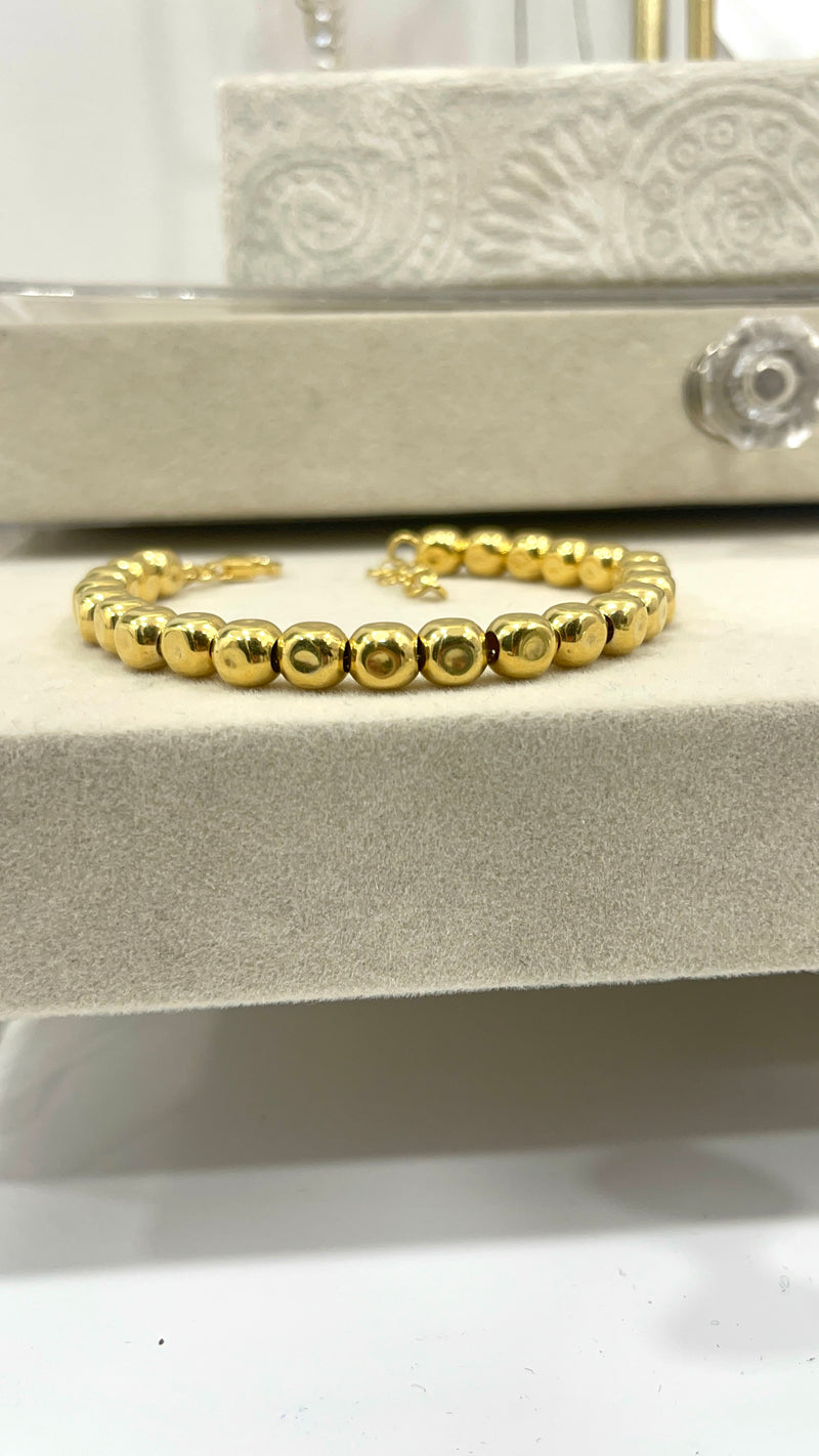 (Copia) Bracciale Dadini gold “M”