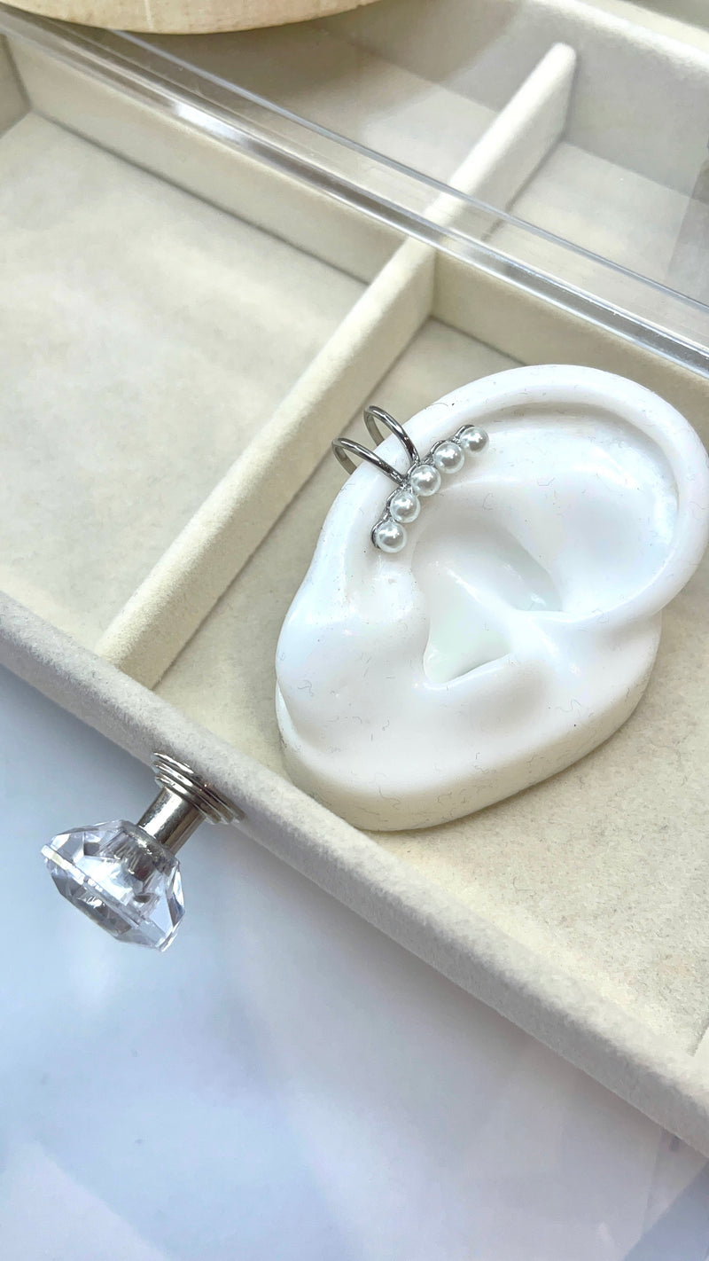 Earcuff linea perle