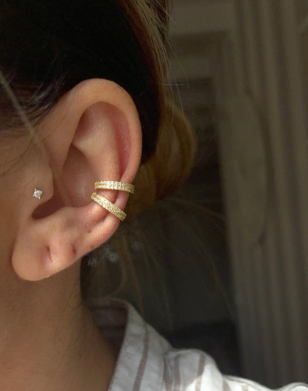 earcuff simply in argento 925