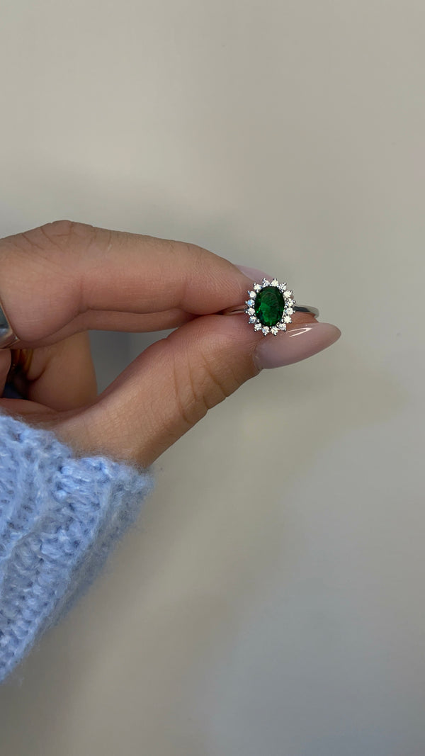 Anello kate verde